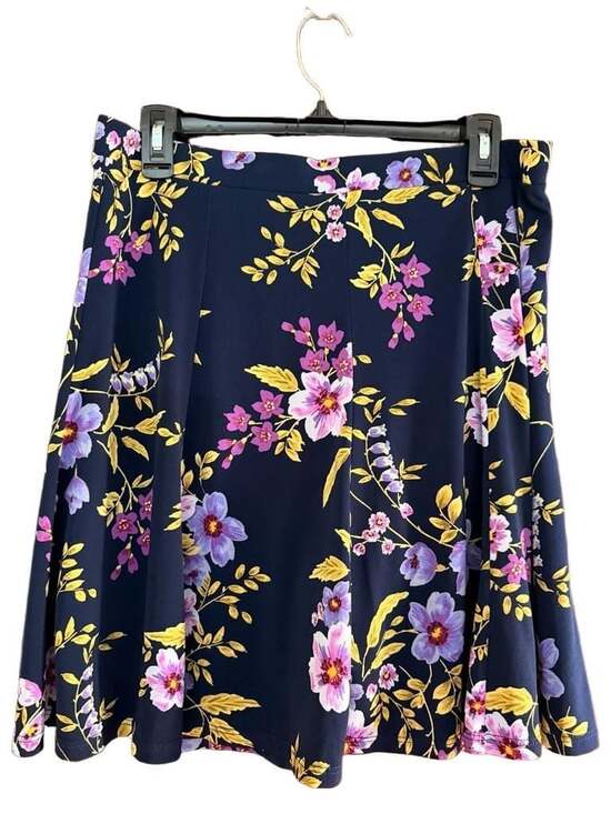 Susan Graver Dresses & Skirts - Susan Graver Floral Print A-Line Midi Skirt